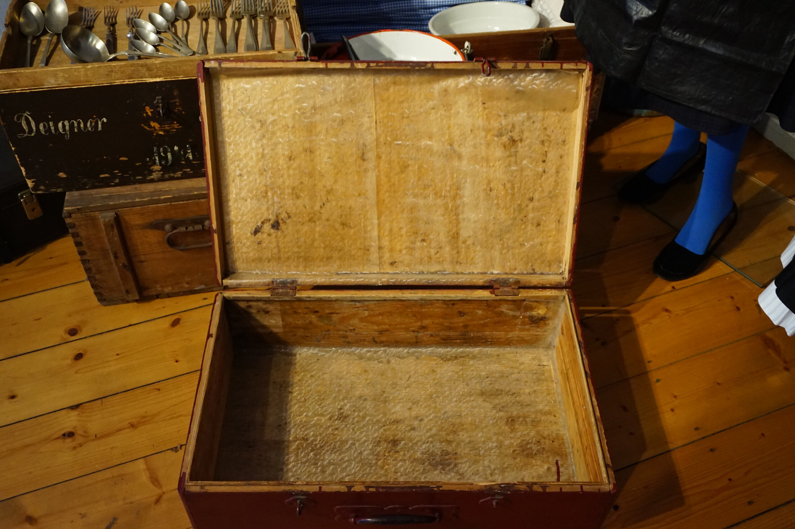 Offene Box